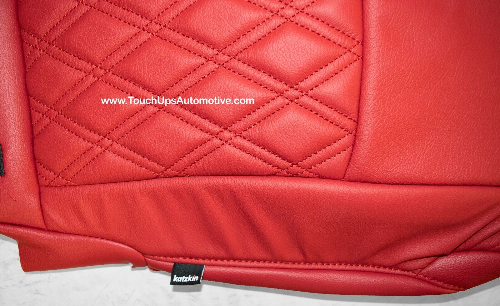 2011-2024 Toyota 4Runner Red Diamond Tekstitch Leather Seat Covers kit