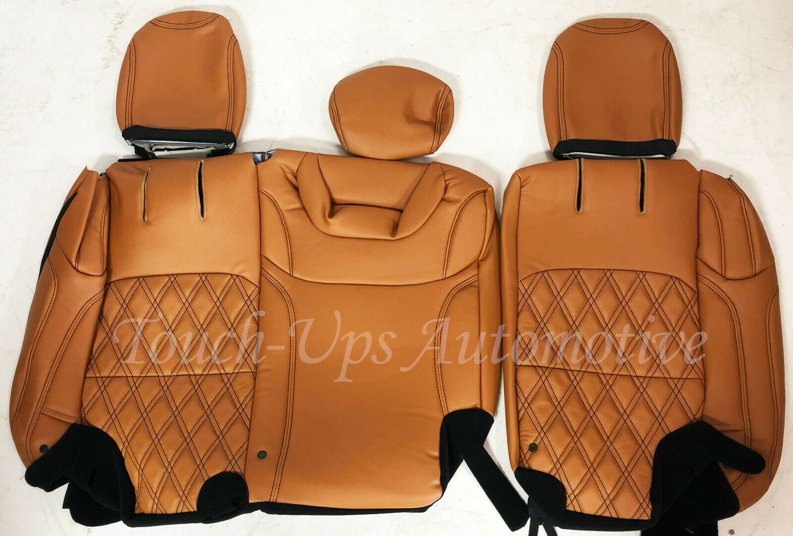 2018-22 Jeep Wrangler JL KATZKIN Leather Seat Covers Black Autumn Tekstitch