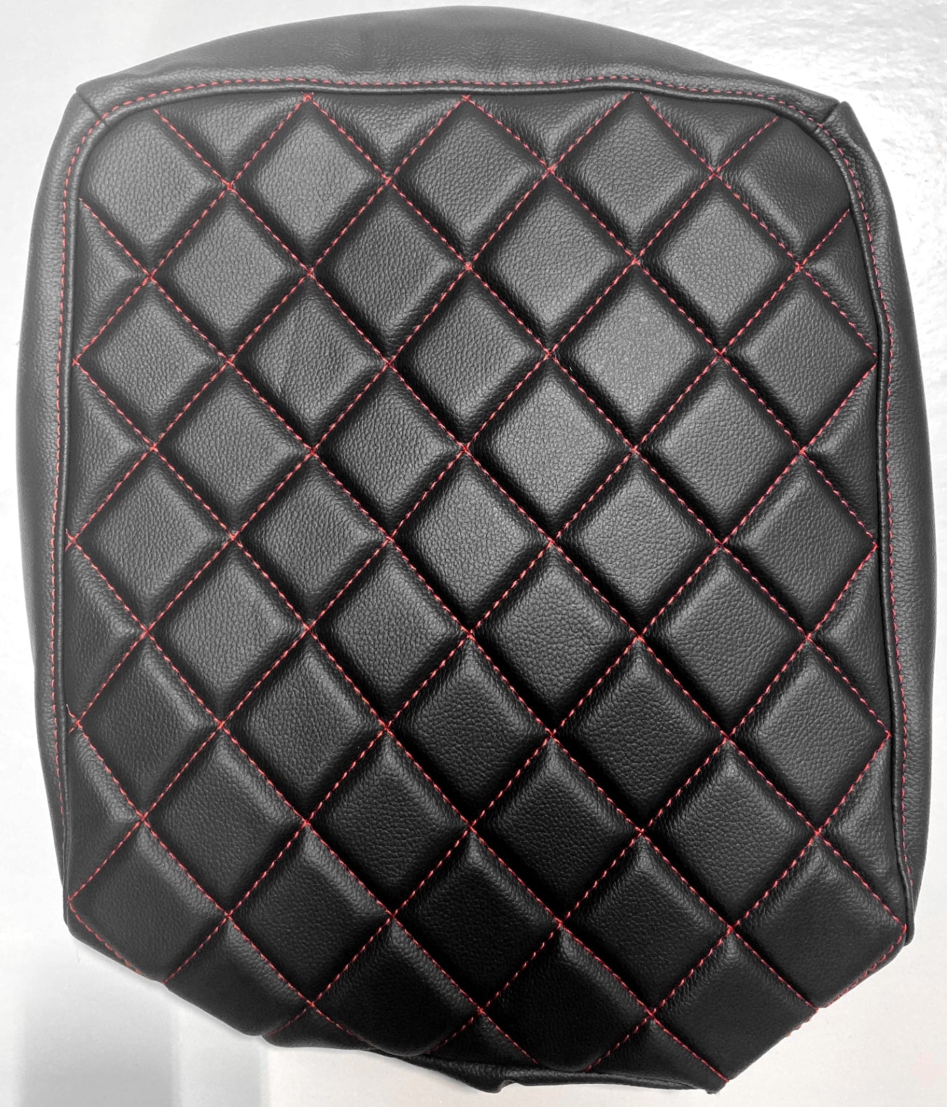 2019-2021 Silverado Crew Cab LT Black Red Diamond Roadwire Leather Seat Covers