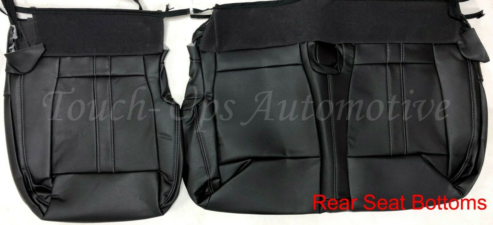 2015-2018 Ford F-150 XLT SuperCrew Katzkin Leather Seat Covers Kit Lariat Design