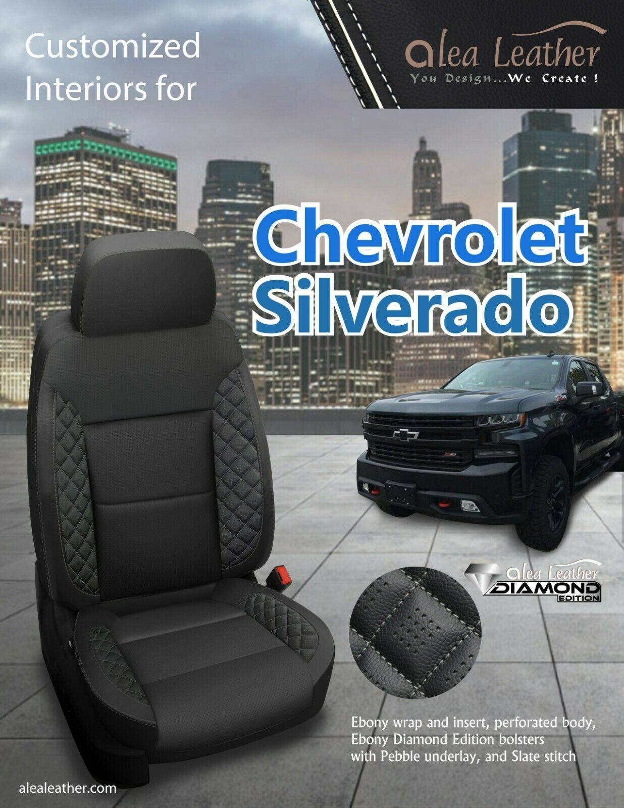 2019-2020 Chevrolet Silverado ALEA Leather CVSV21-D