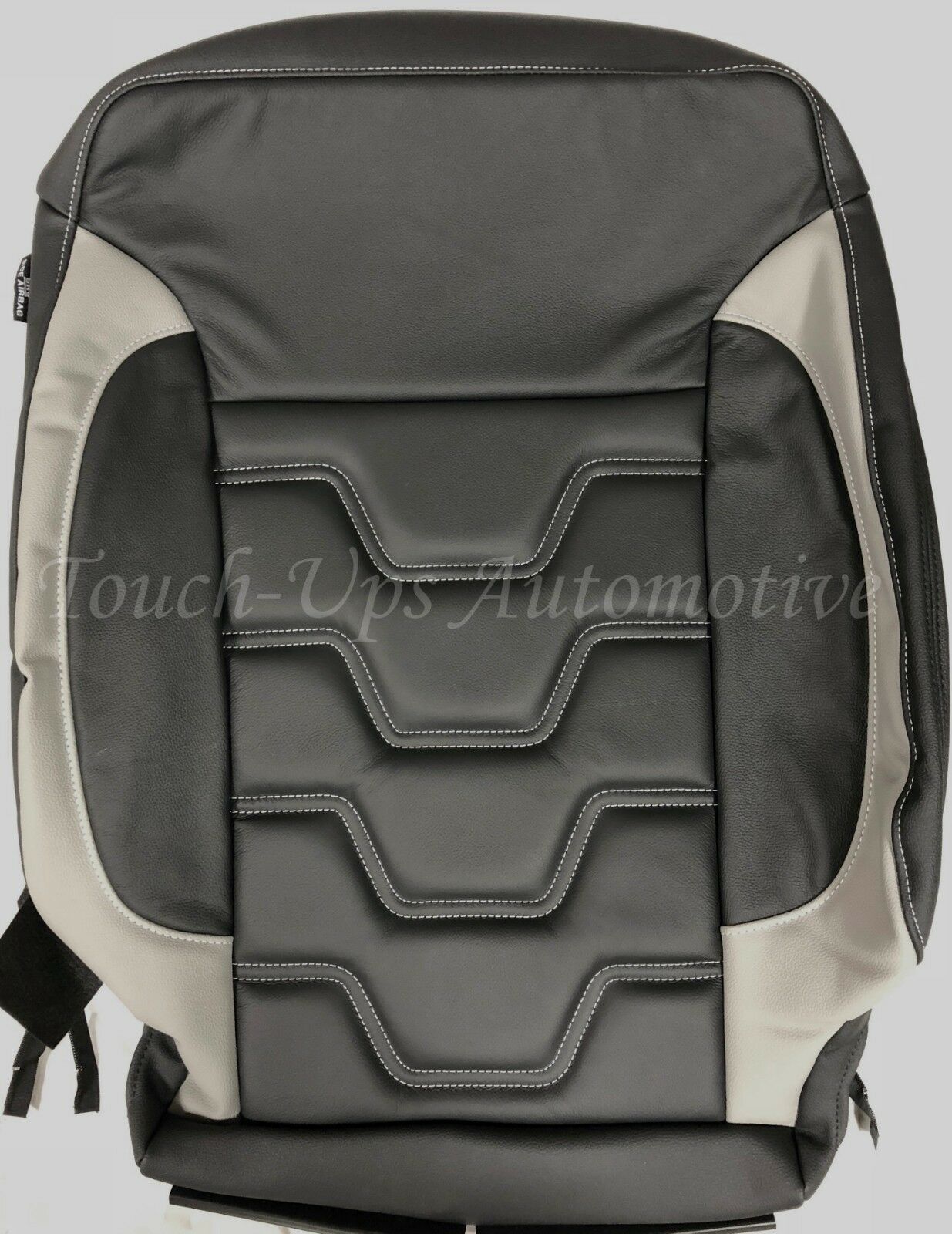 2014-2018 Chevrolet Silverado Crew Cab LT Alea Black Leather Seat Covers Custom