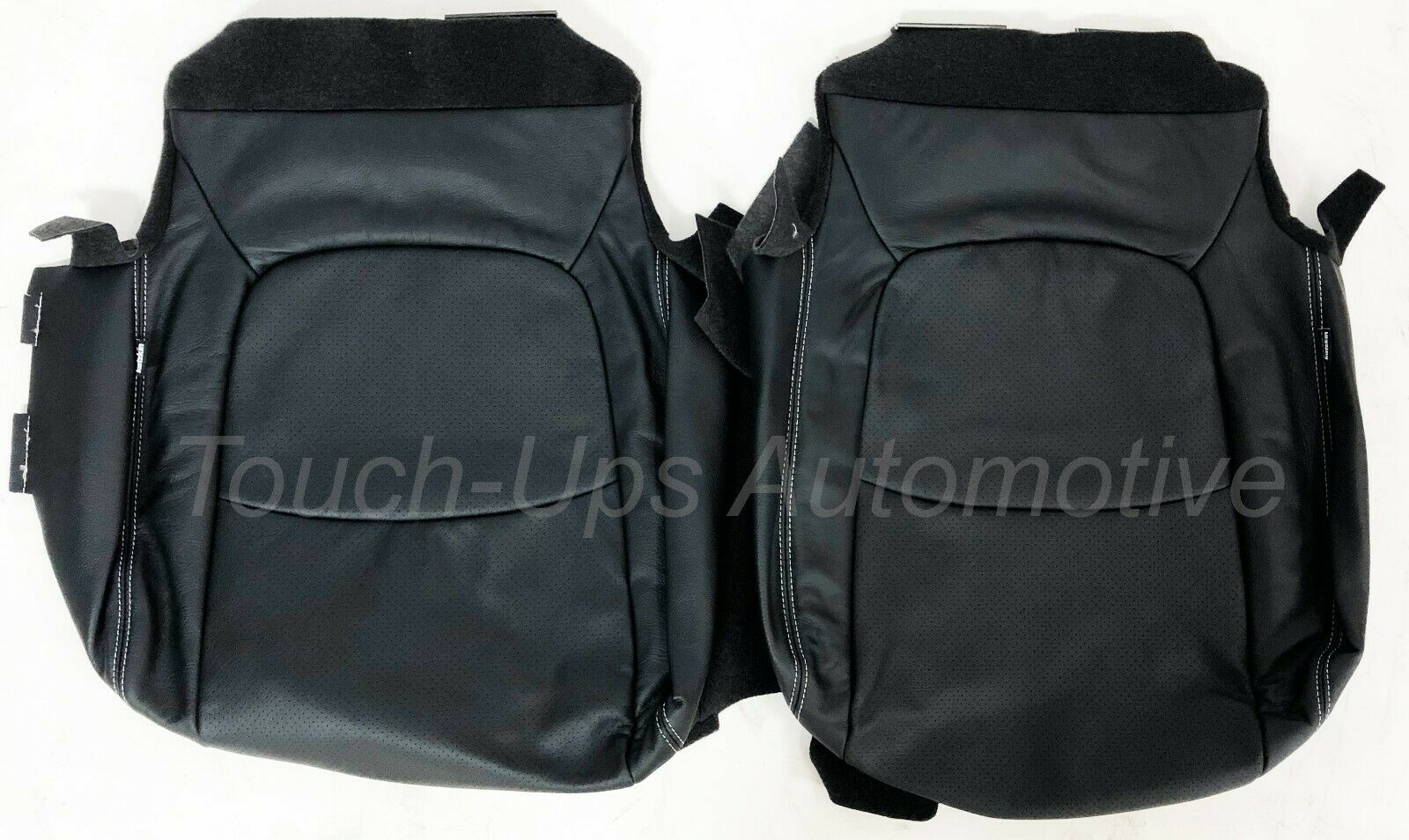 2019-20 Toyota Rav4 LE XLE KATZKIN Leather Seat Covers Replacement Black Silver