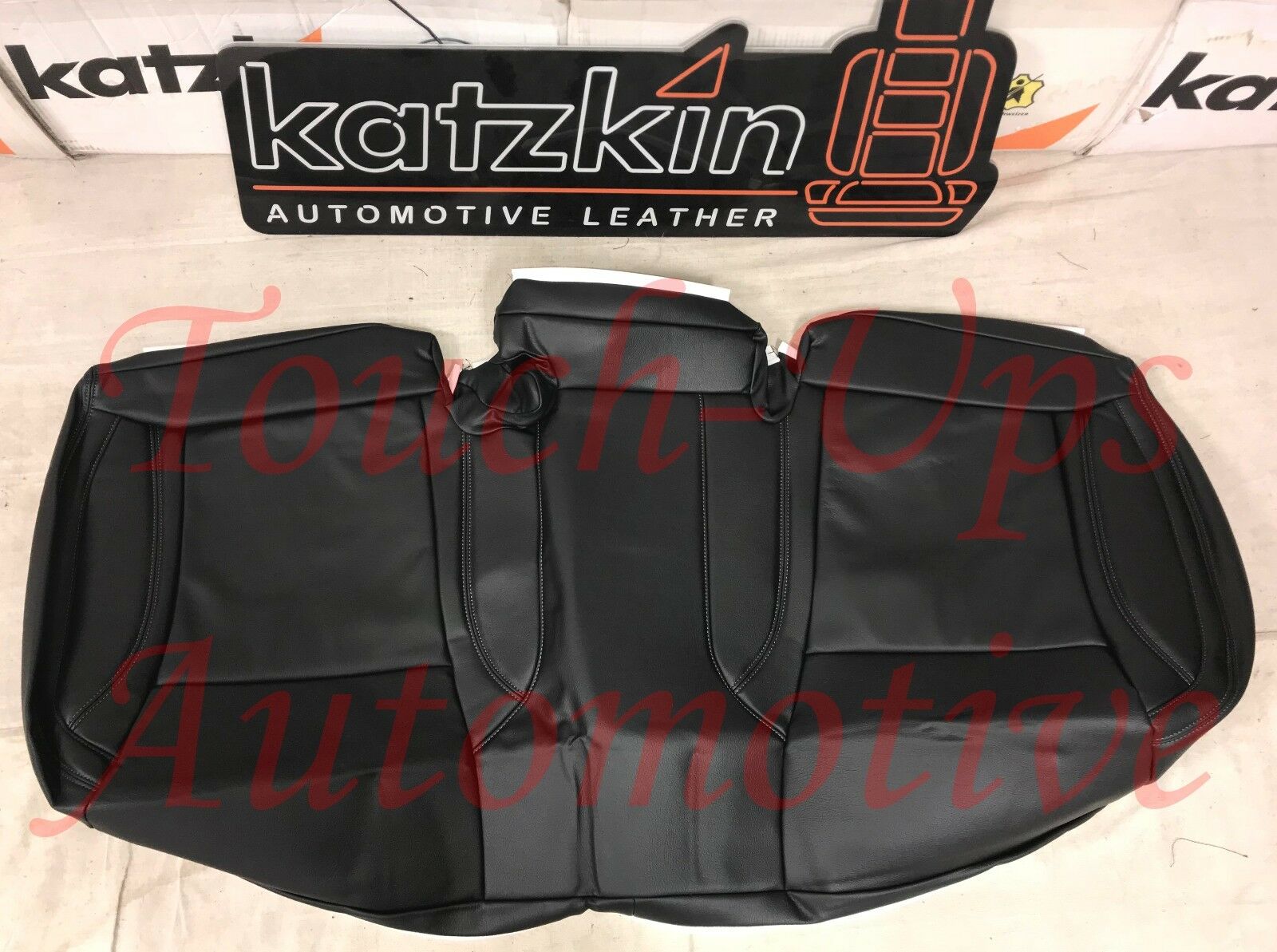 2015 2016 2017 2018 2019 Dodge Charger SXT RT Black KATZKIN Leather Seat Covers
