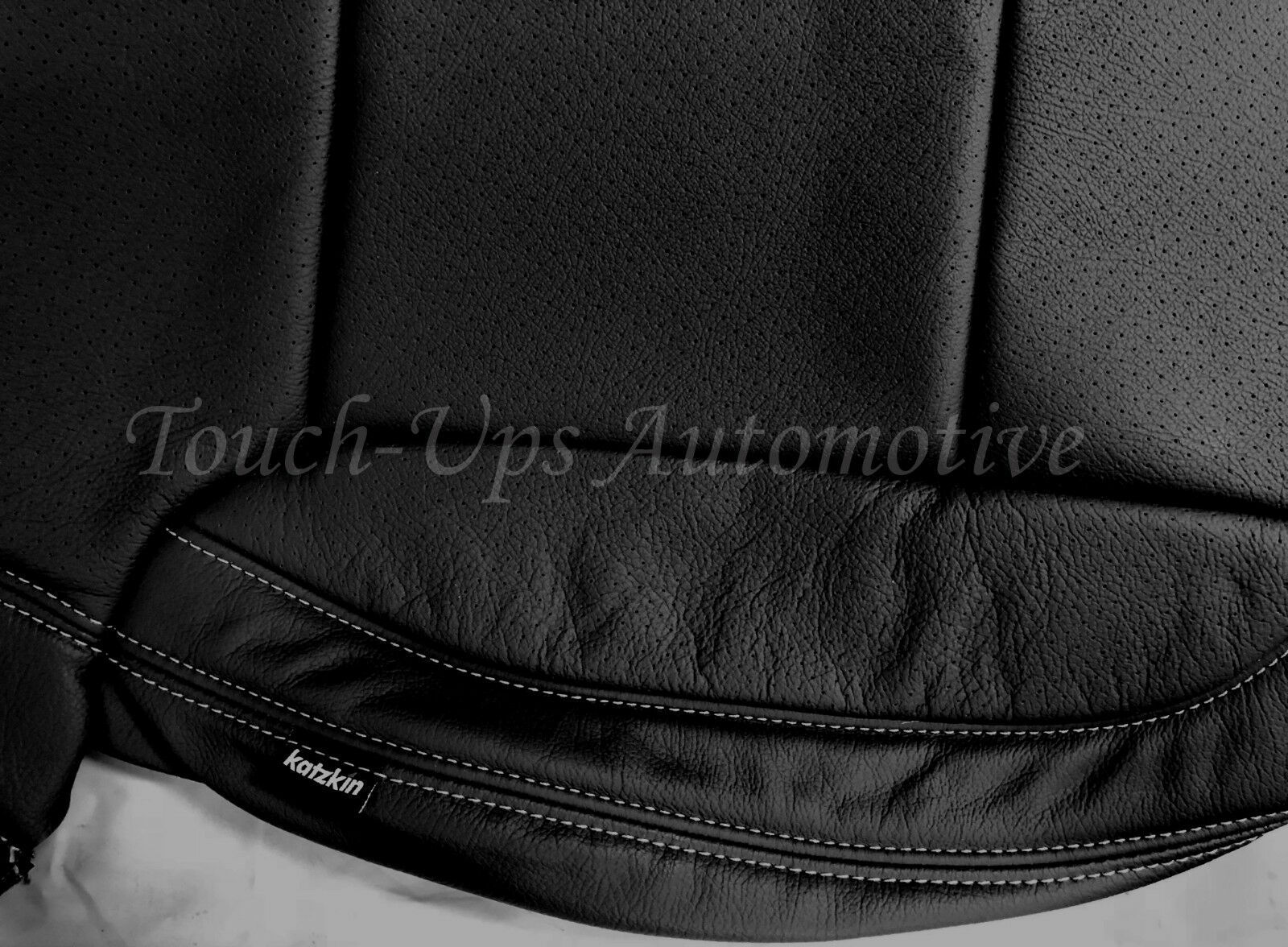 2014-2018 Chevrolet Silverado LT DOUBLE Cab KATZKIN Black Leather Seat Covers
