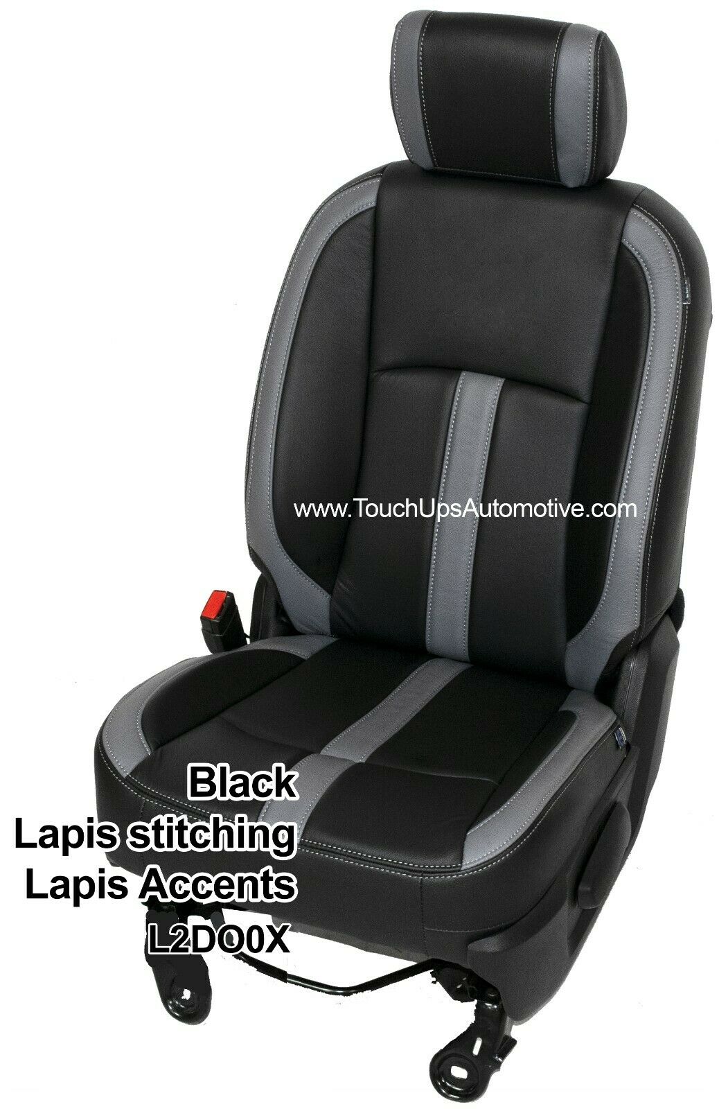 13-18 Dodge Ram Crew or Quad Cab Black Diesel Gray accents Katzkin Leather Seat Covers