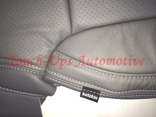 2014-2018 Silverado Crew Cab LT Katzkin Gray Dark Ash Leather Seat Covers Kit