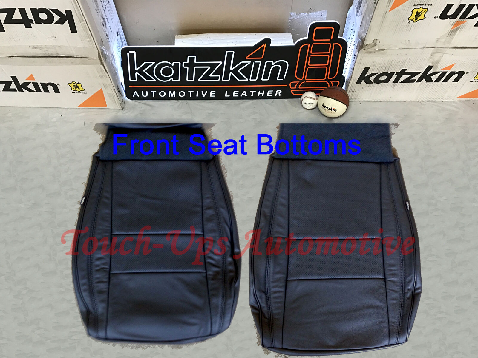 2011-2020 Jeep Grand Cherokee Laredo Black KATZKIN Leather Seat Covers Kit New