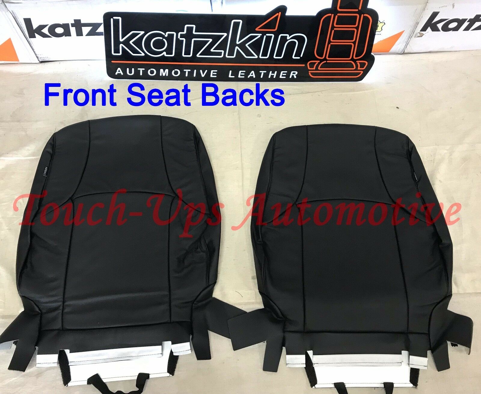 2011-2020 Toyota 4Runner 2 Row KATZKIN Black Leather Seat Covers Kit SR5 Trail