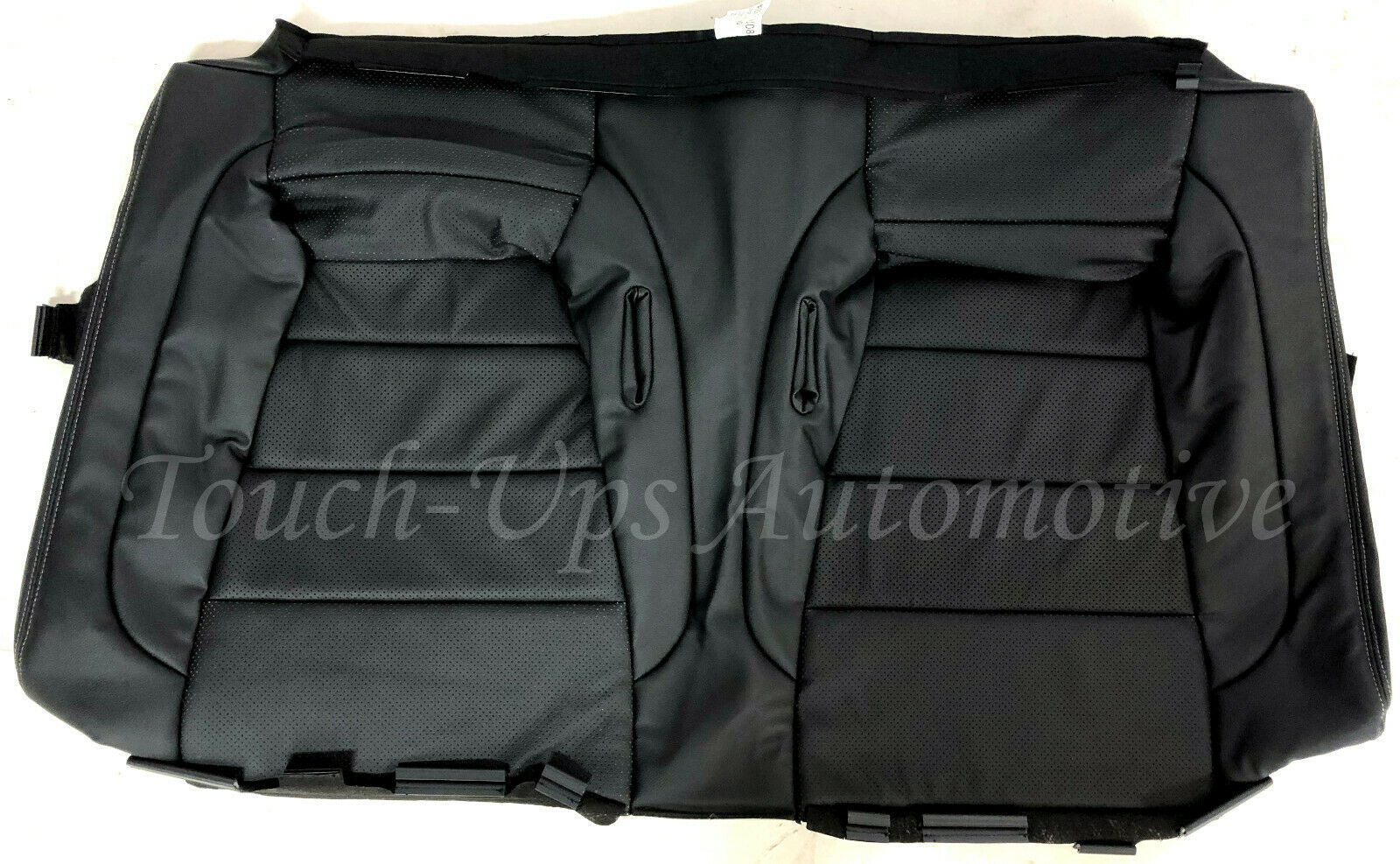 2015-2020 Ford Mustang GT V6 Convertible ALEA Black Leather Seat Covers Kit