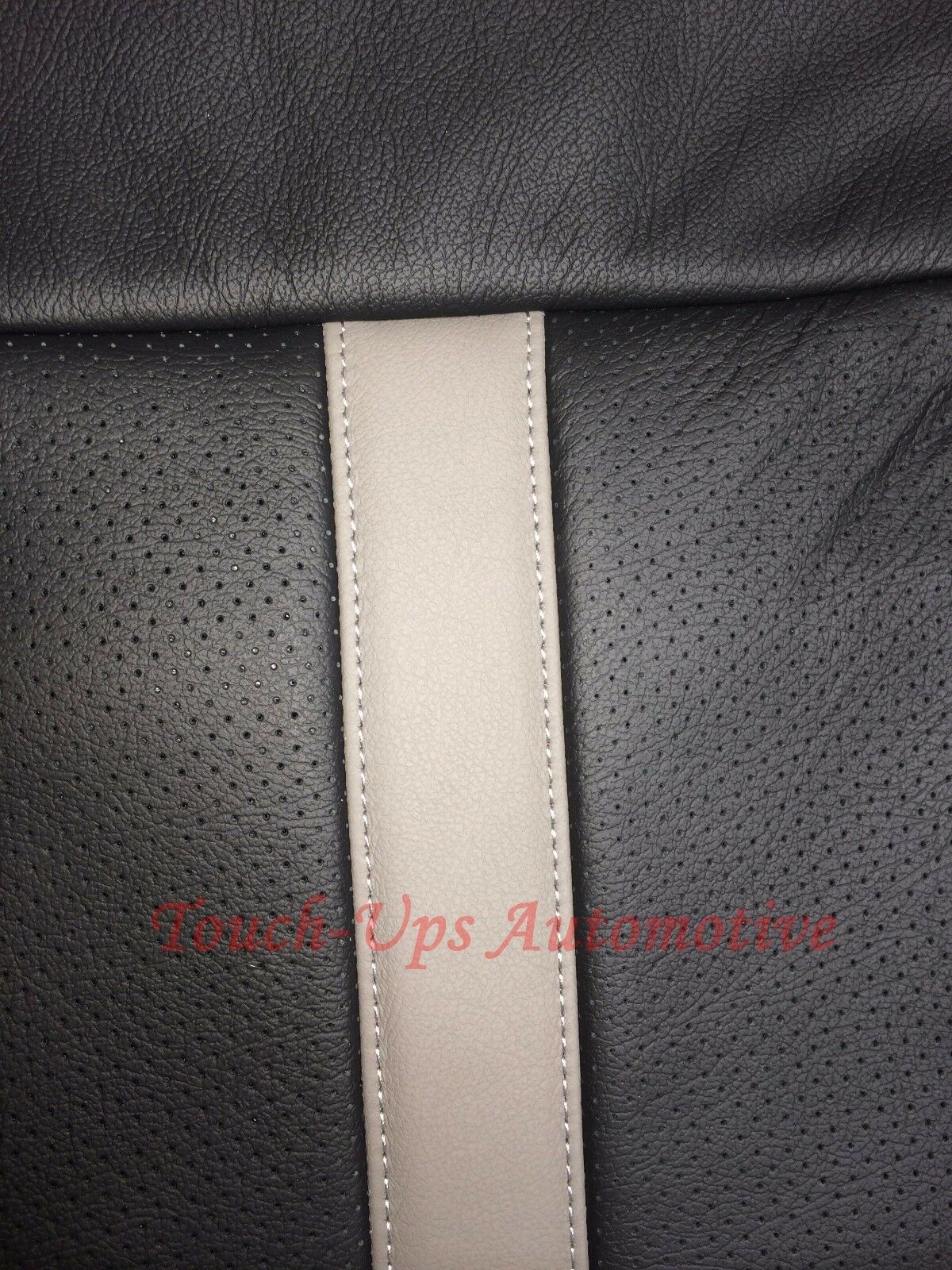 2019 2020 Ford F-250 XLT Super Crew KATZKIN Leather SEMA Black Gray F250 Buckets