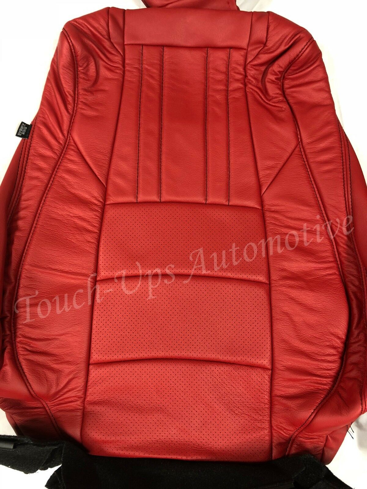 2018-2020 Honda Accord Sport EX Hybrid Sedan Red Blk Katzkin Leather Seat Covers