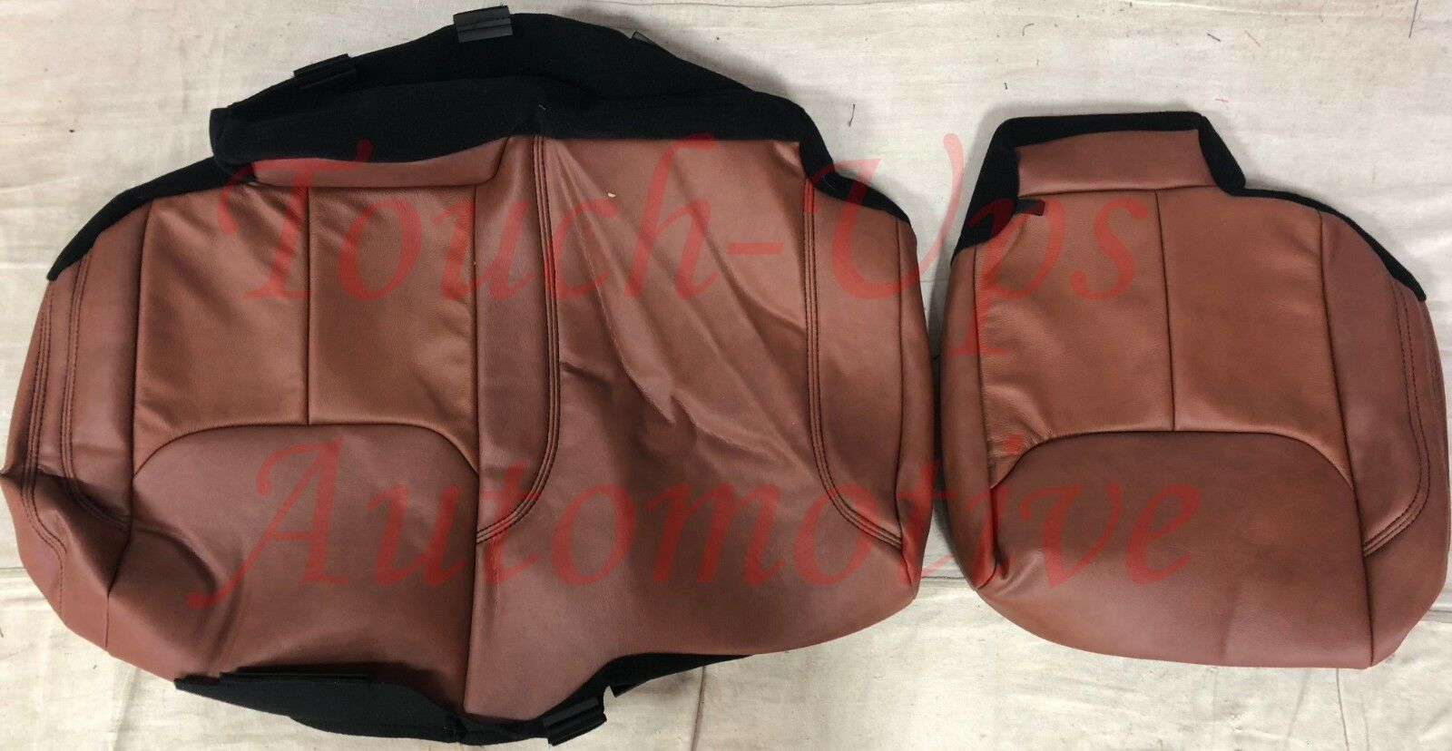 2013-2018 Jeep Wrangler JK Katzkin Leather Seat Covers Kit Mahogany Black Stitch