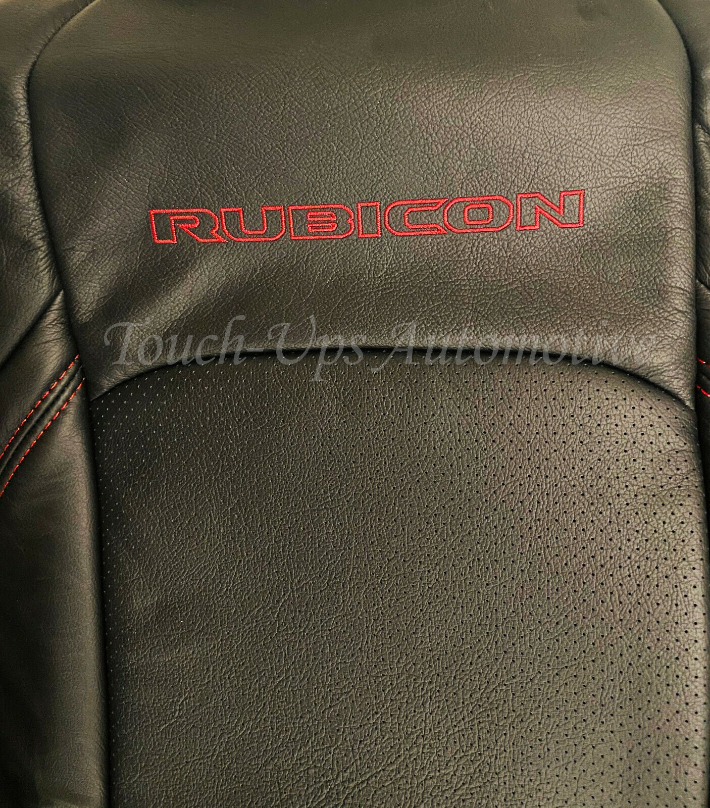 2018-22 Jeep Wrangler Rubicon JL Katzkin Leather Seat Covers Blk