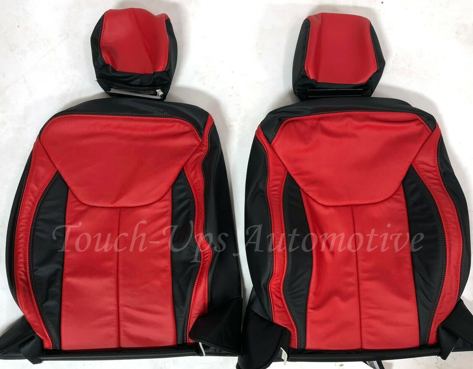 KATZKIN Leather Seats Covers Kit 2013-2018 Jeep Wrangler JK Black Salsa 4 Door