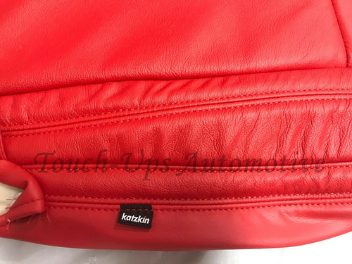 2015-2020 Dodge Challenger SRT Scat Pack Custom Design KATZKIN Leather Salsa Red