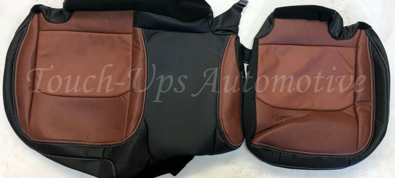 2018-2021 Jeep Wrangler Sahara JL KATZKIN Leather Seat Covers Kit Black Mahogany