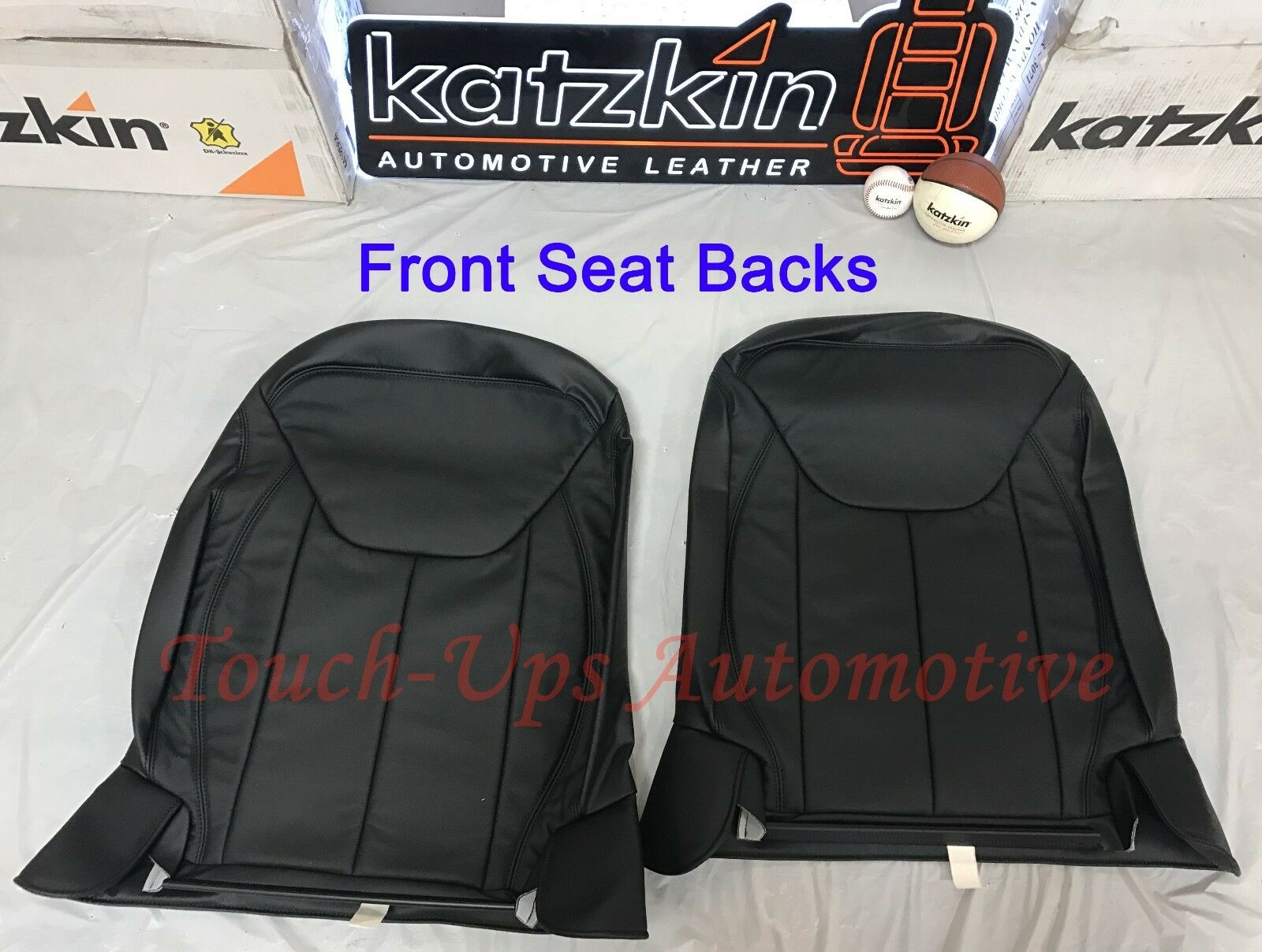 2013-2018 Jeep Wrangler JK 4 Door New Black Katzkin Leather Seat Covers Kit