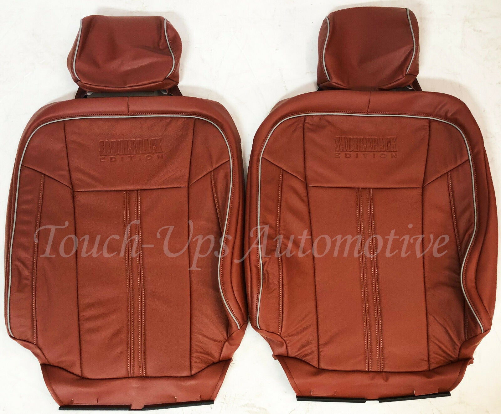 2015-20 Ford F-150 XLT SuperCrew Katzkin Leather Seat Covers Saddleback Edition