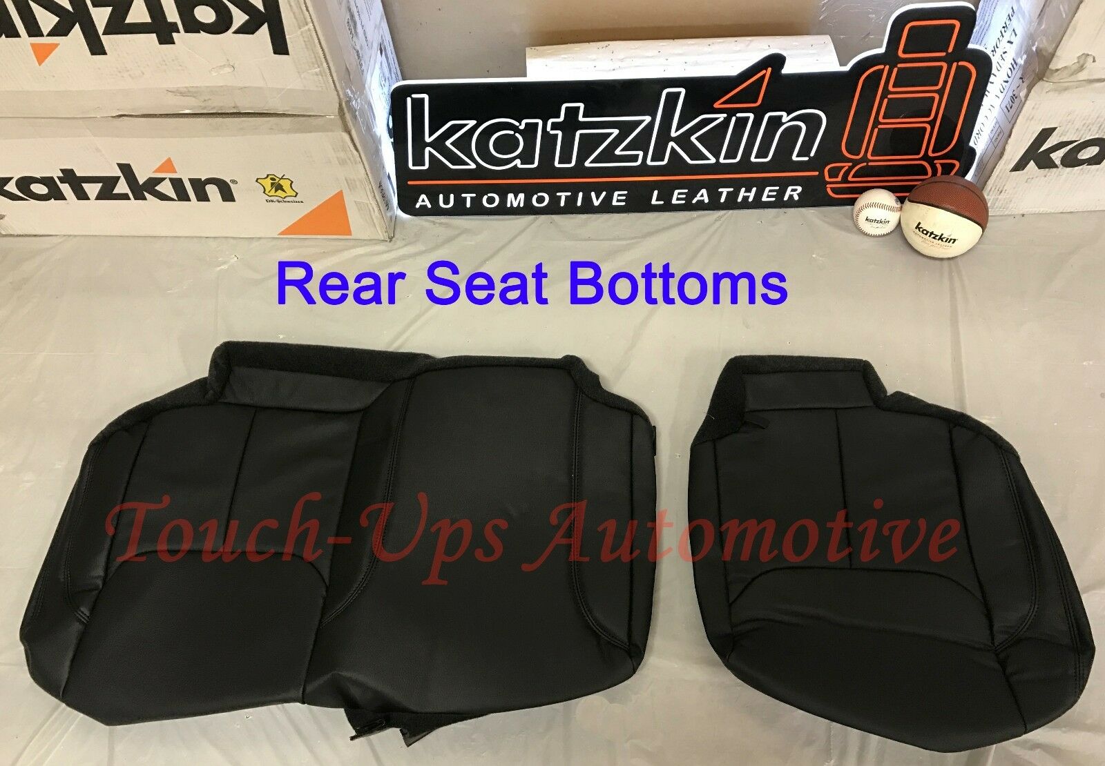 2013-2018 Jeep Wrangler JK 4 Door New Black Katzkin Leather Seat Covers Kit