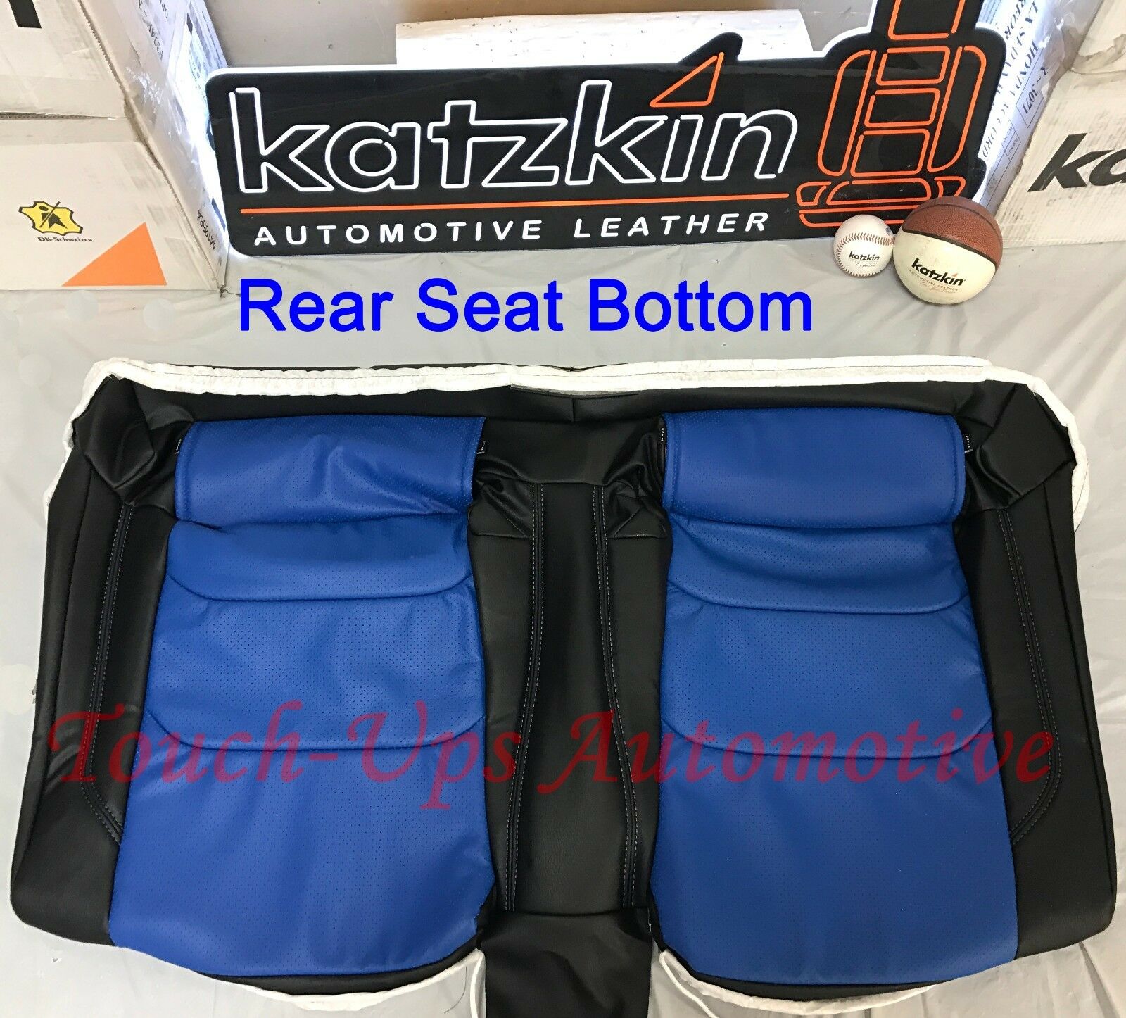 2016-2022 Chevrolet Camaro Coupe LS LT RS SS Cobalt Black Leather Seat Covers