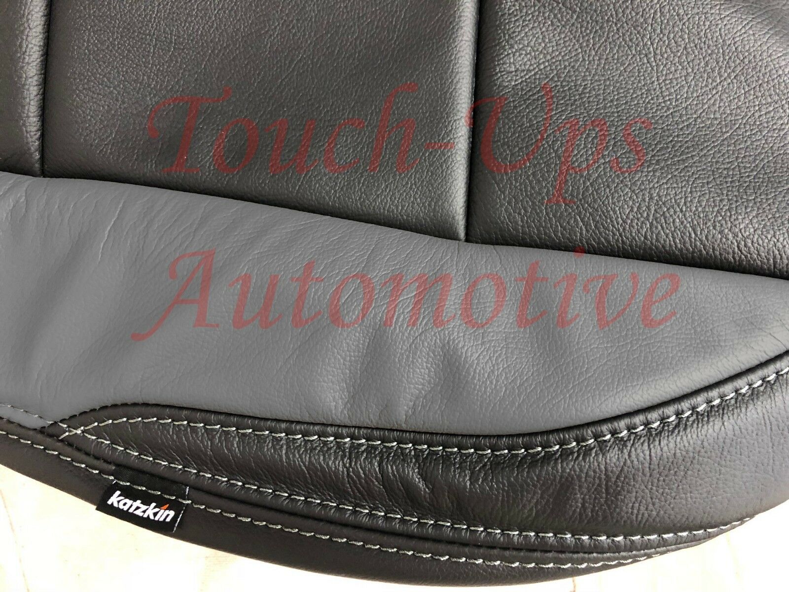 2016-2022 Tacoma DOUBLE Cab SR5 TRD Sport Black Gray Katzkin Leather Seat Covers Kit