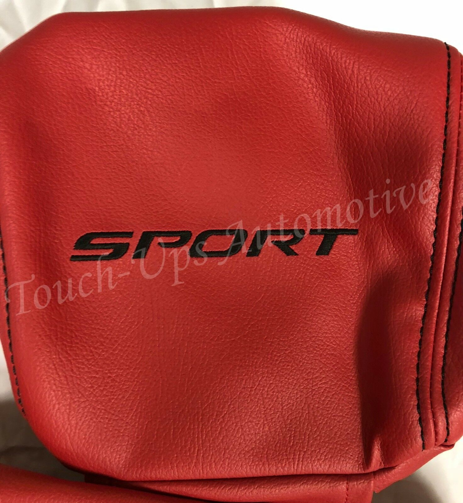 2018-2020 Honda Accord Sport EX Hybrid Sedan Red Blk Katzkin Leather Seat Covers