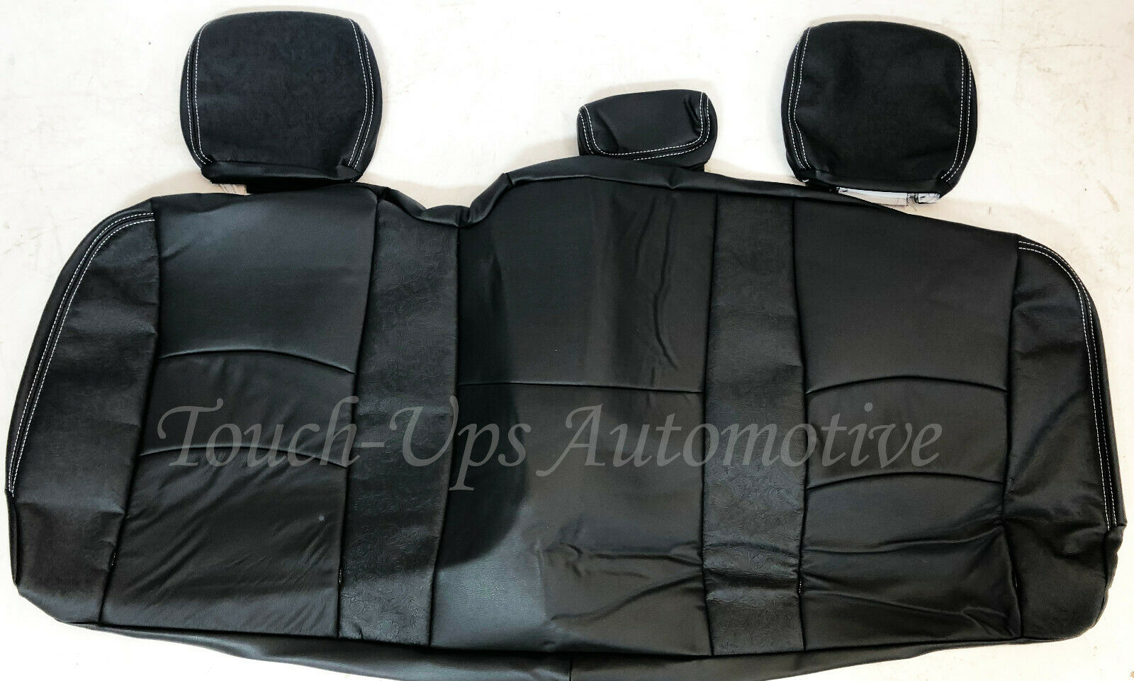 2013-2018 Dodge Ram Quad Cab KATZKIN Black Outlaw Leather seat Covers Kit