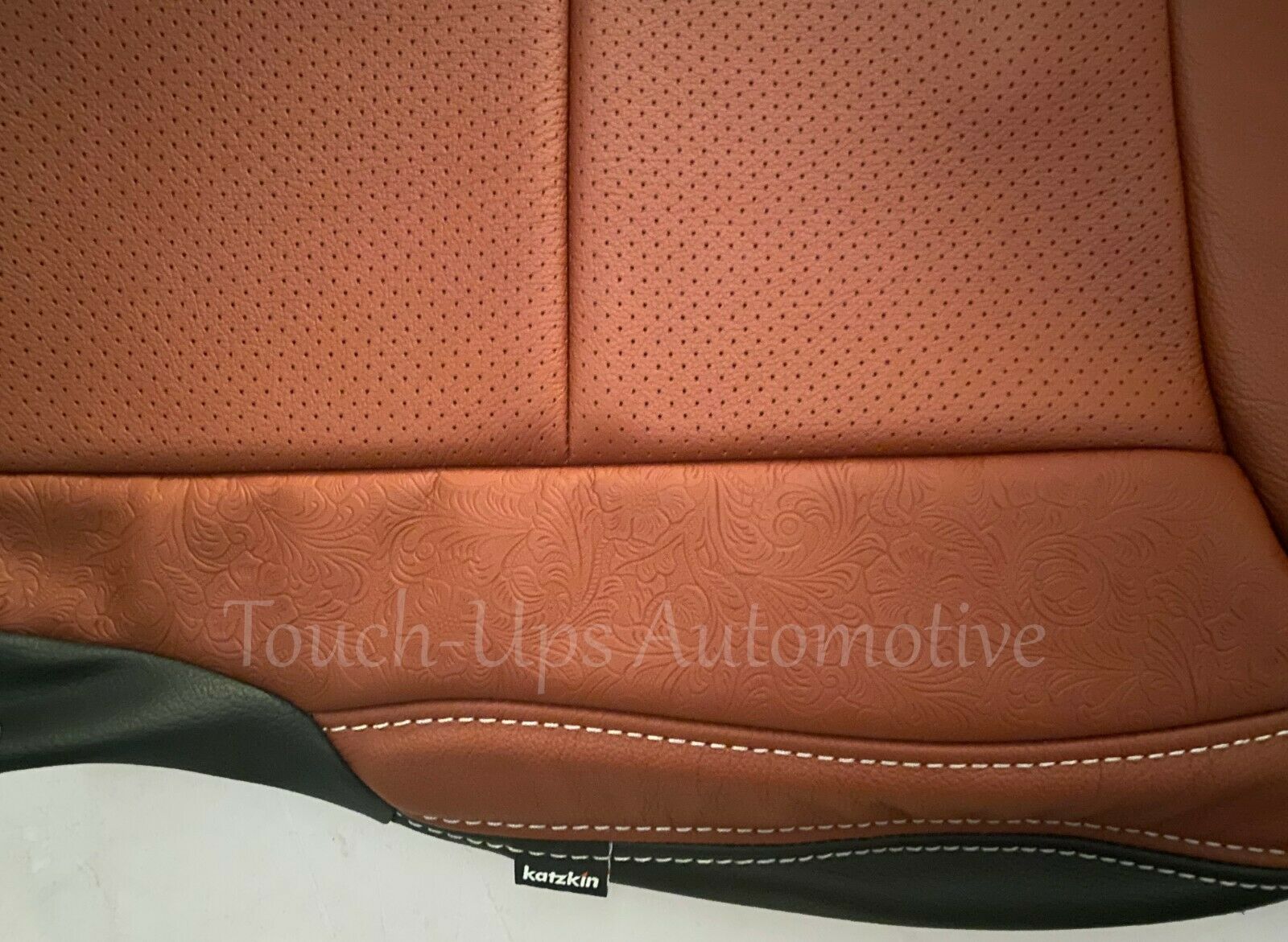 2014-2021 Toyota Tundra Double Cab CrewMax Black Cognac Outlaw Leather Seats