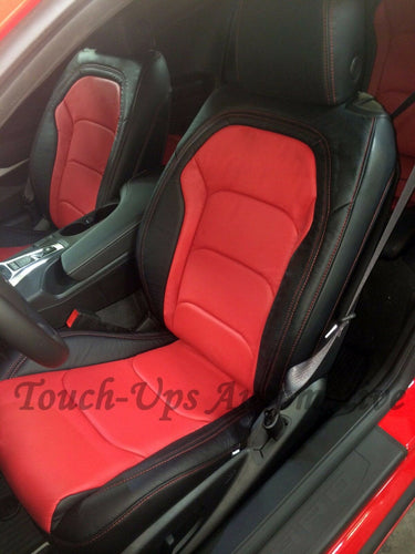 2016-2020 Chevrolet Camaro Coupe LS RS SS Katzkin Red Leather Seat Covers Kit
