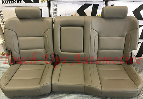 2014-2018 Silverado Crew Cab LT Katzkin Cocoa Dune Leather Seat Covers Replace
