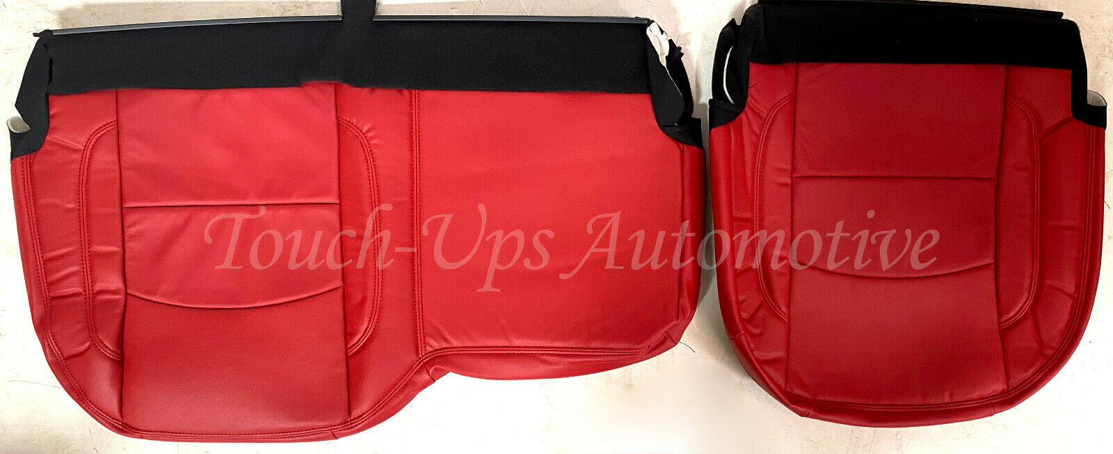 2019-2022 Ram Crew Cab 2500 Big Horn KATZKIN Red Leather Seat Covers Kit
