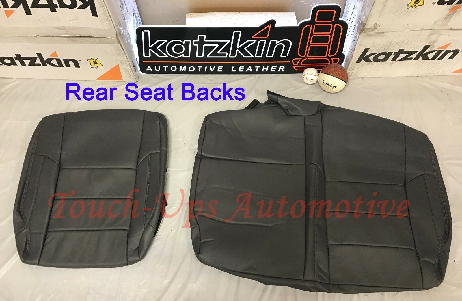 2014-2020 Toyota Tundra Double Cab KATZKIN Leather Seats SR5 TRD Charcoal Jump