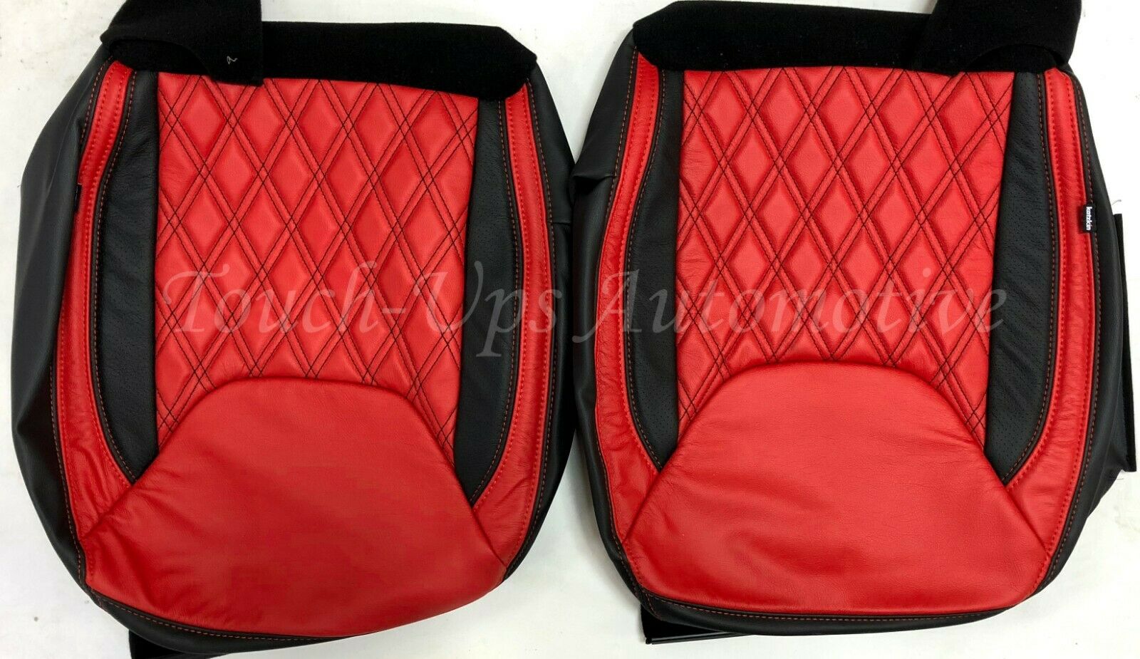 2013-2018 Jeep Wrangler JK KATZKIN Black Salsa Red Leather seats TekStitch 4Dr