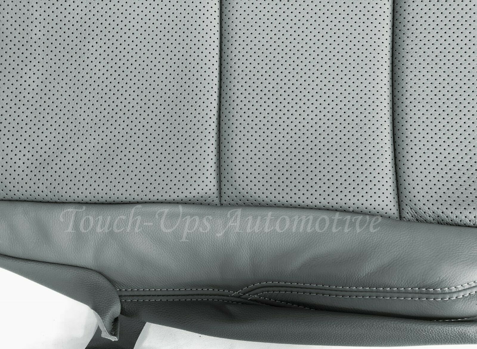 2016-2020 Toyota Tacoma Double Cab ALEA Cement Gray Leather Seat Covers Perfed
