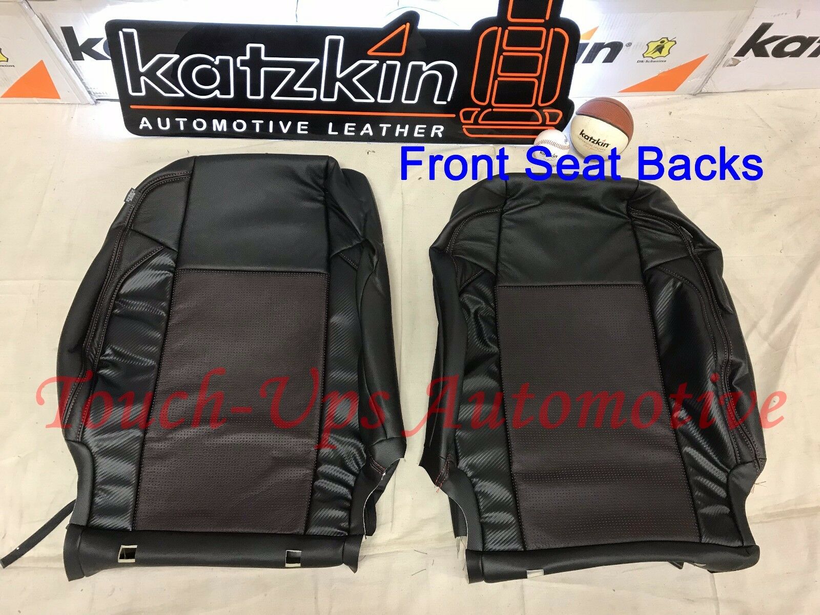 2016-2020 Toyota Tacoma DOUBLE Cab SR SR5 TRD KATZKIN Black Leather Kit Custom