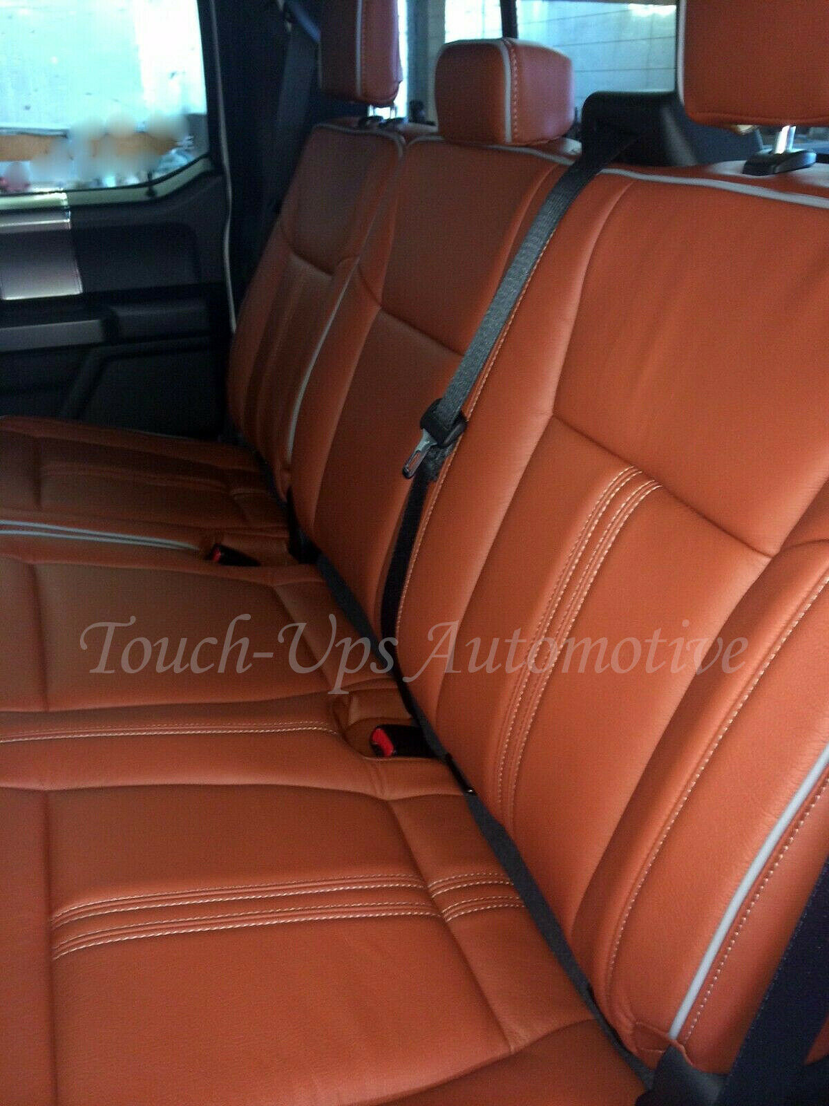 2015-20 Ford F-150 XLT SuperCrew Katzkin Leather Seat Covers Saddleback Edition