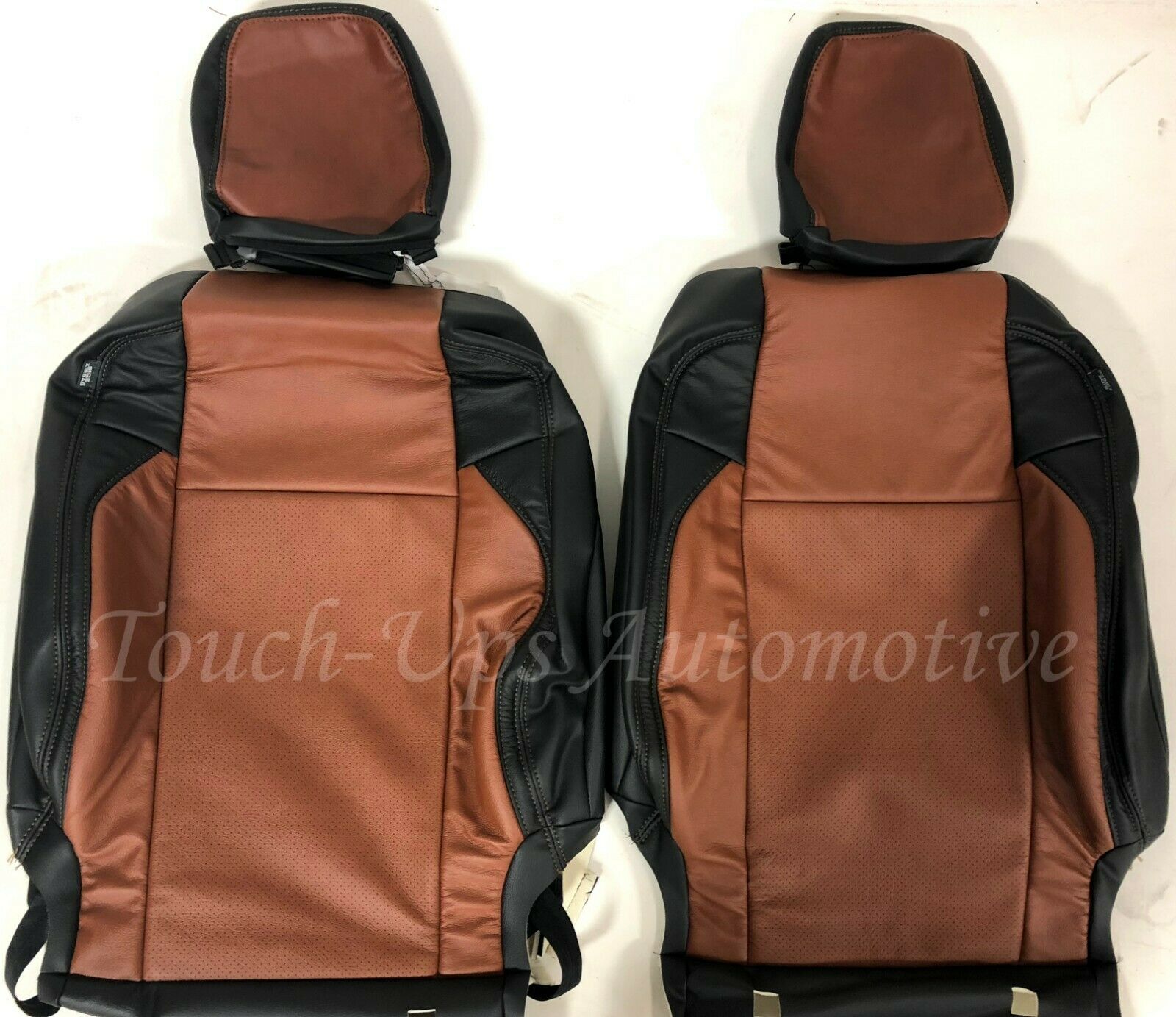 2016-2022 Tacoma DOUBLE Cab SR5 TRD KATZKIN Black Mahogany Leather Seat Covers