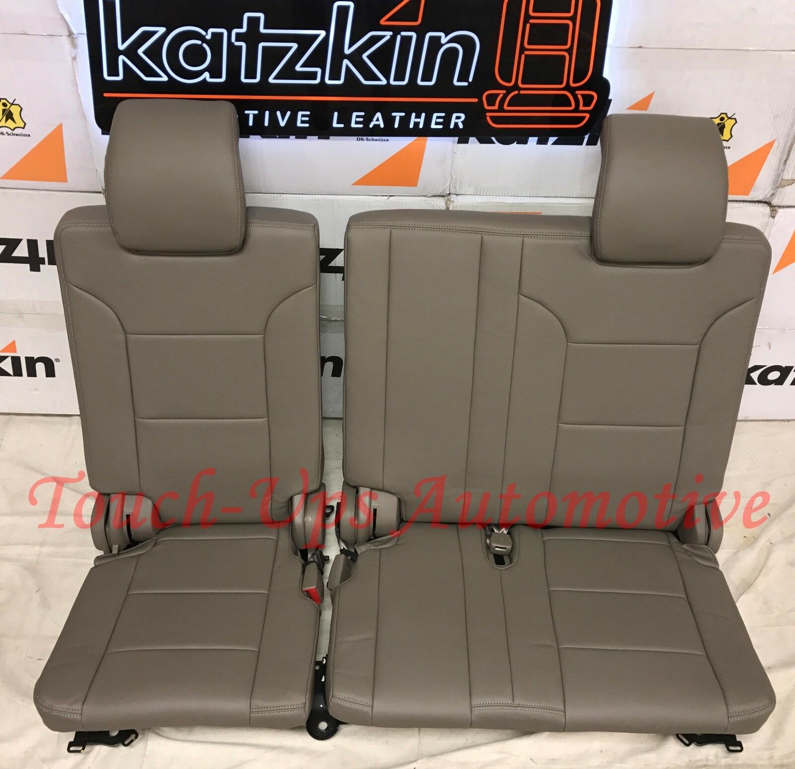 2015-2018 Chevrolet Tahoe Katzkin Cocoa Dune Leather Seat Covers Kit 3 Three Row