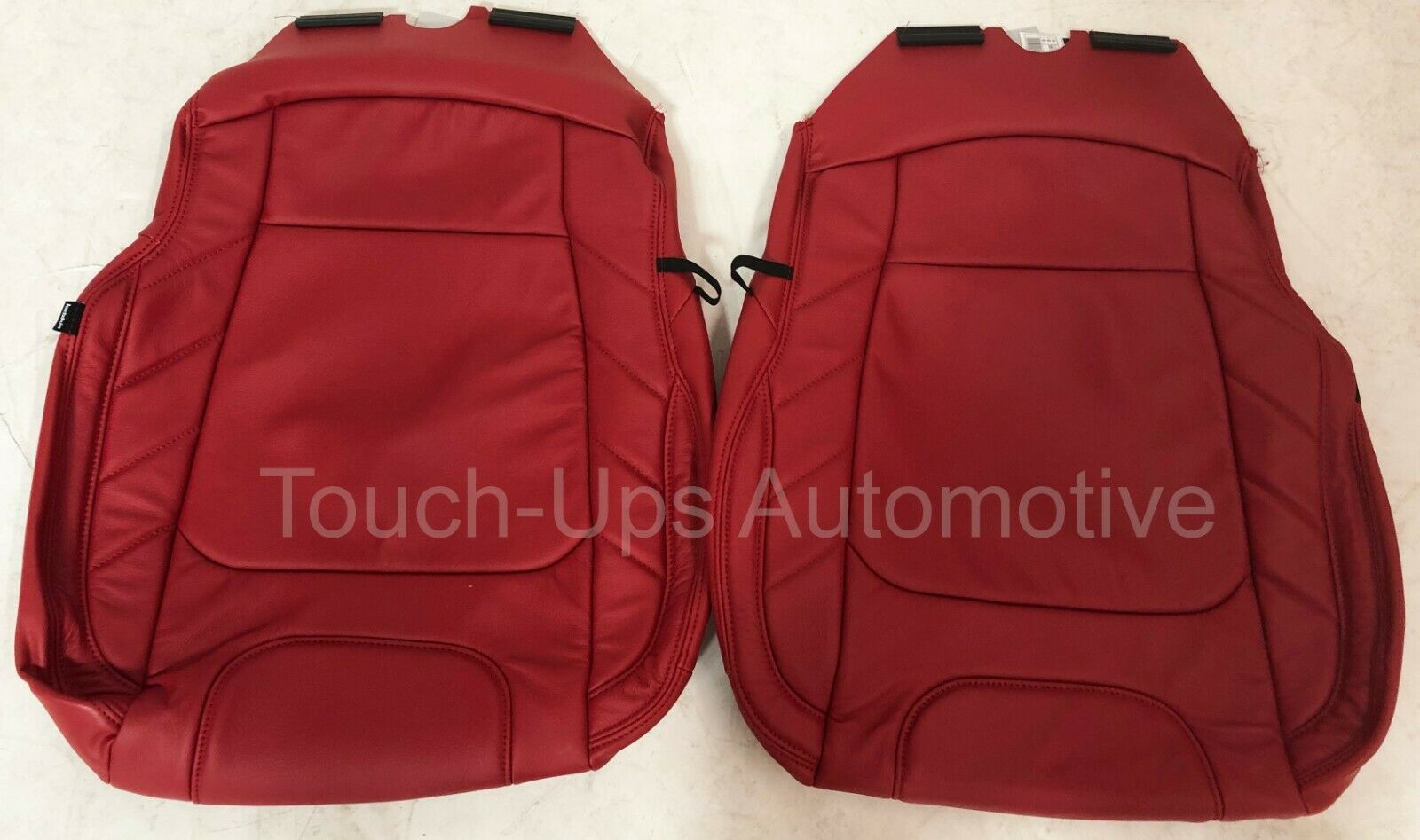 2015-2020 Ford F-150 XLT STX SuperCrew Crew Cab Leather Seat Covers Red Limited