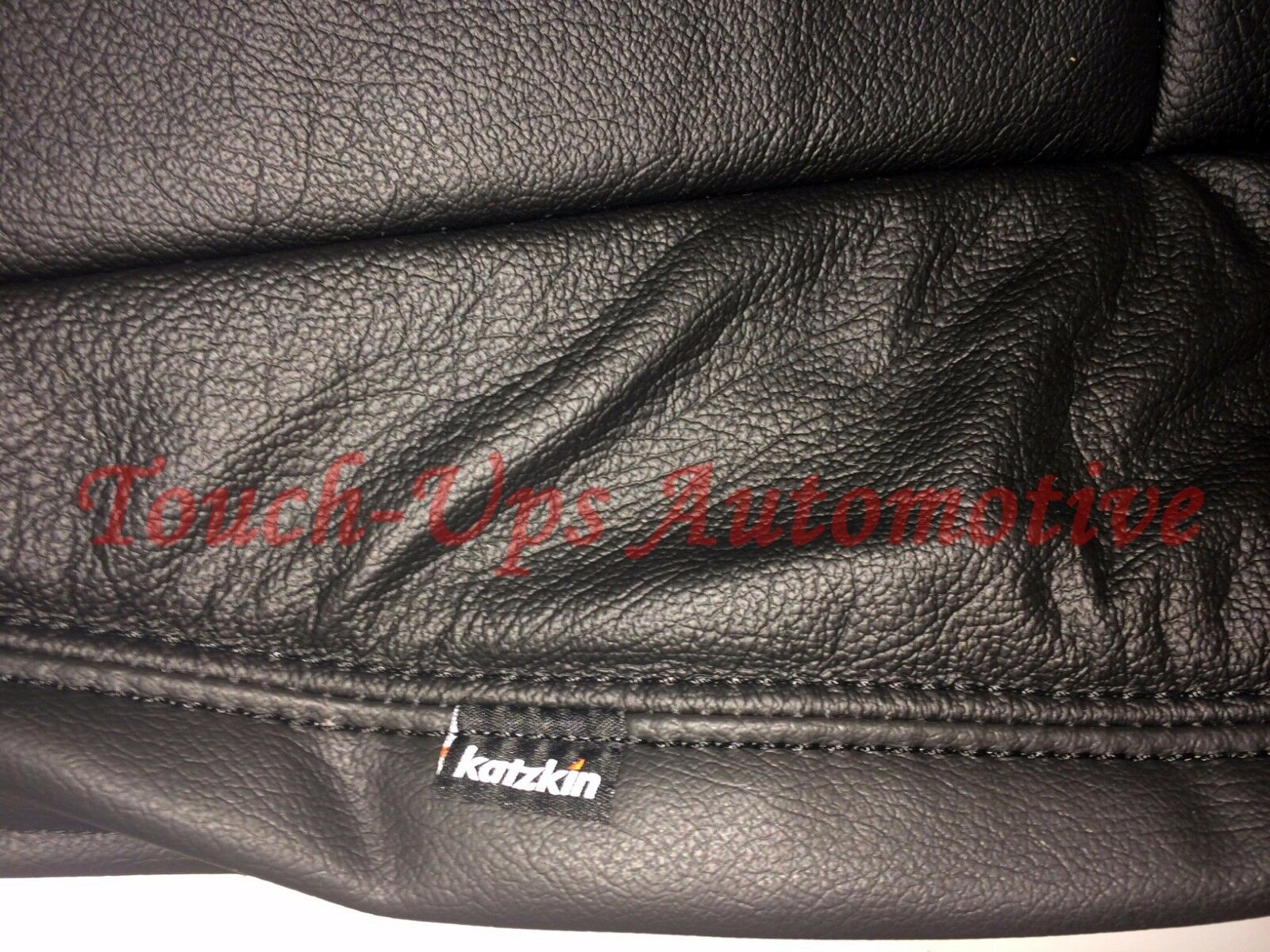 2010-2013 GMC Sierra Crew Cab Katzkin Black Leather Seat Covers Kit Ebony Match