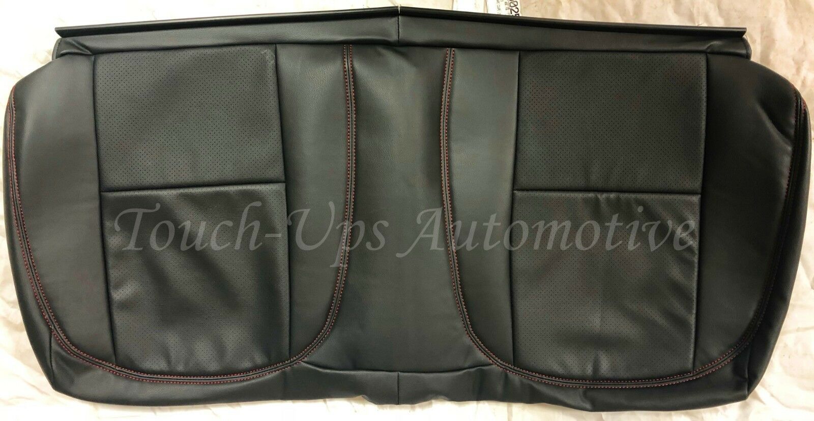 2010-2015 Camaro LS LT RS SS Custom KATZKIN Leather Seat Covers Kit Black Red
