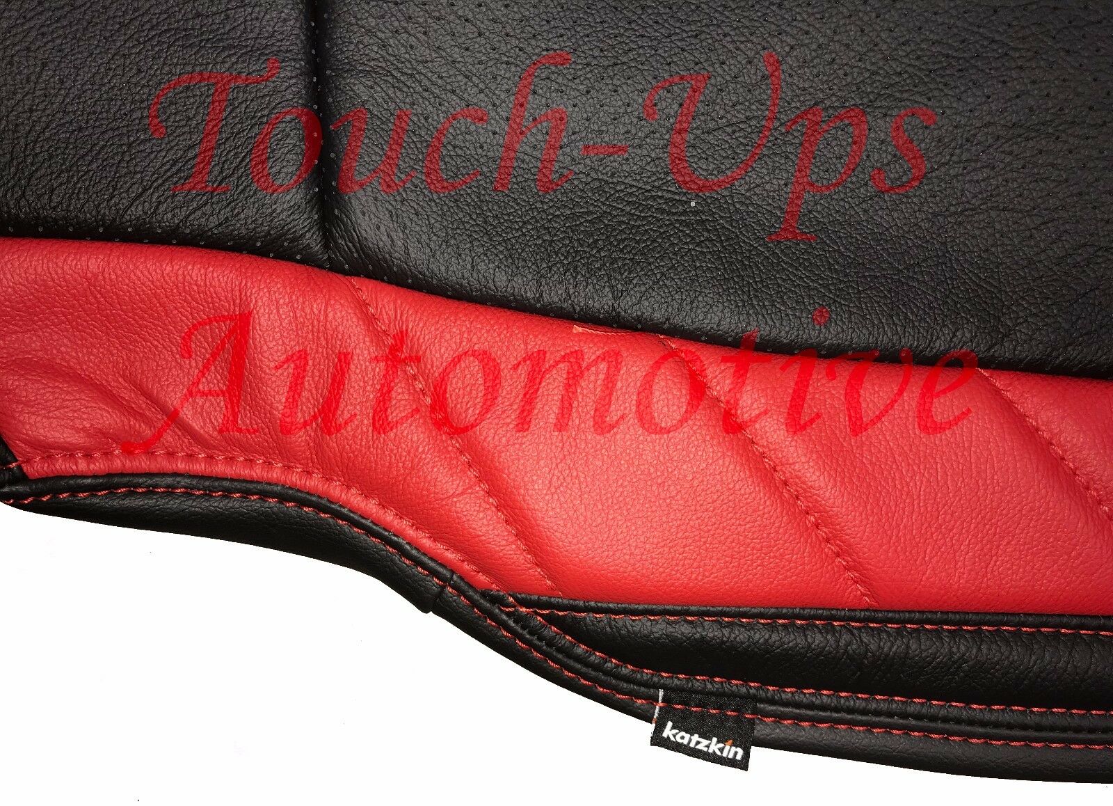 2015-2018 Ford F-150 XLT Super Crew KATZKIN Leather Seats NEW LIMITED Black Red