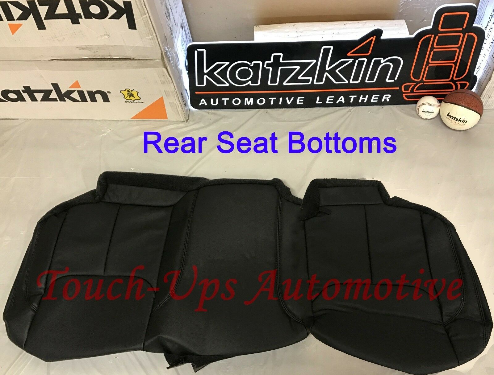 2013-2018 Jeep Wrangler JK 2 Door New KATZKIN Black Leather Seat Covers Kit