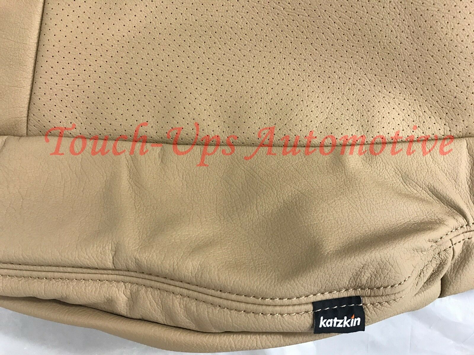2015-2018 Ford F-150 XLT SuperCrew KATZKIN Leather Seat Covers Kit Camel Replace