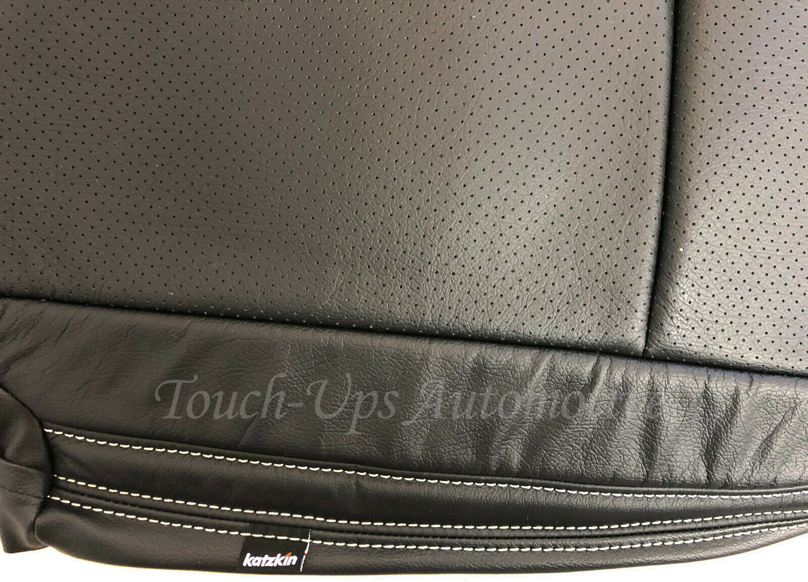 2016-2019 Nissan Titan XD Crew Cab SV/PRO-4X KATZKIN leather seat covers Black