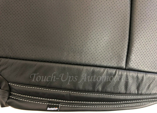 2016-2019 Nissan Titan XD Crew Cab SV/PRO-4X KATZKIN leather seat covers Black