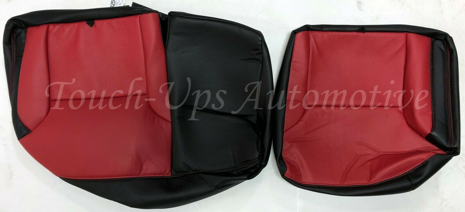 2016-2022 Toyota Tacoma DOUBLE Cab SR5 TRD Black Red Katzkin Leather Seat Cover
