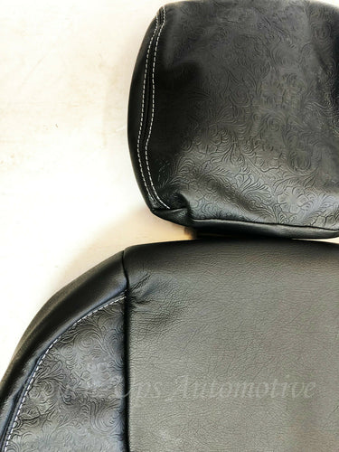 2013-2018 Dodge Ram Quad Cab Black Outlaw Katzkin Leather seat Covers Kit