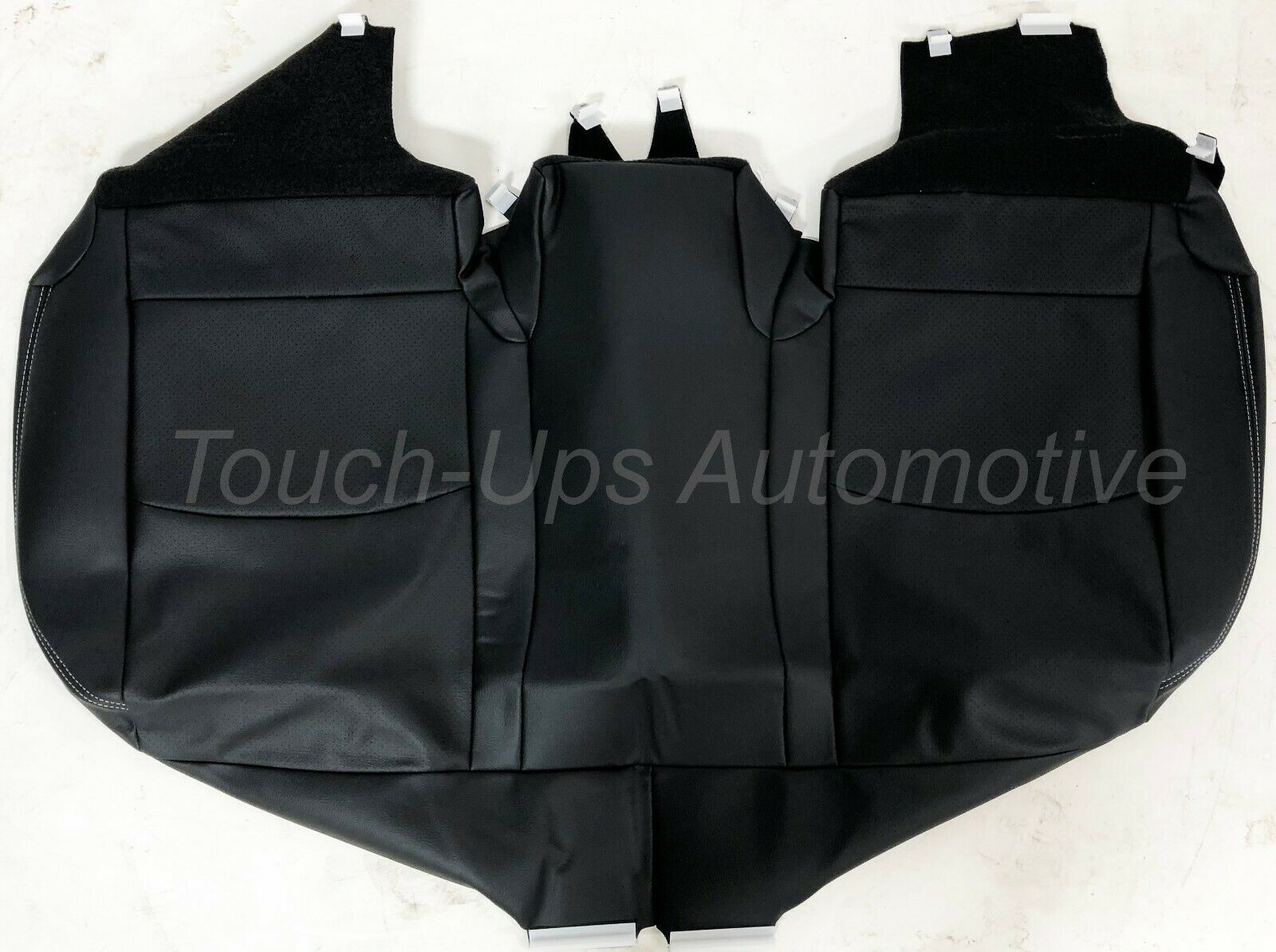 2019-20 Toyota Rav4 LE XLE KATZKIN Leather Seat Covers Replacement Black Silver